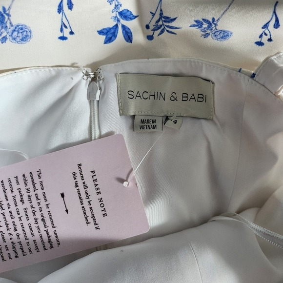 Sachin & Babi Eliza Chinoiserie Midi Dress - Picture 4 of 5